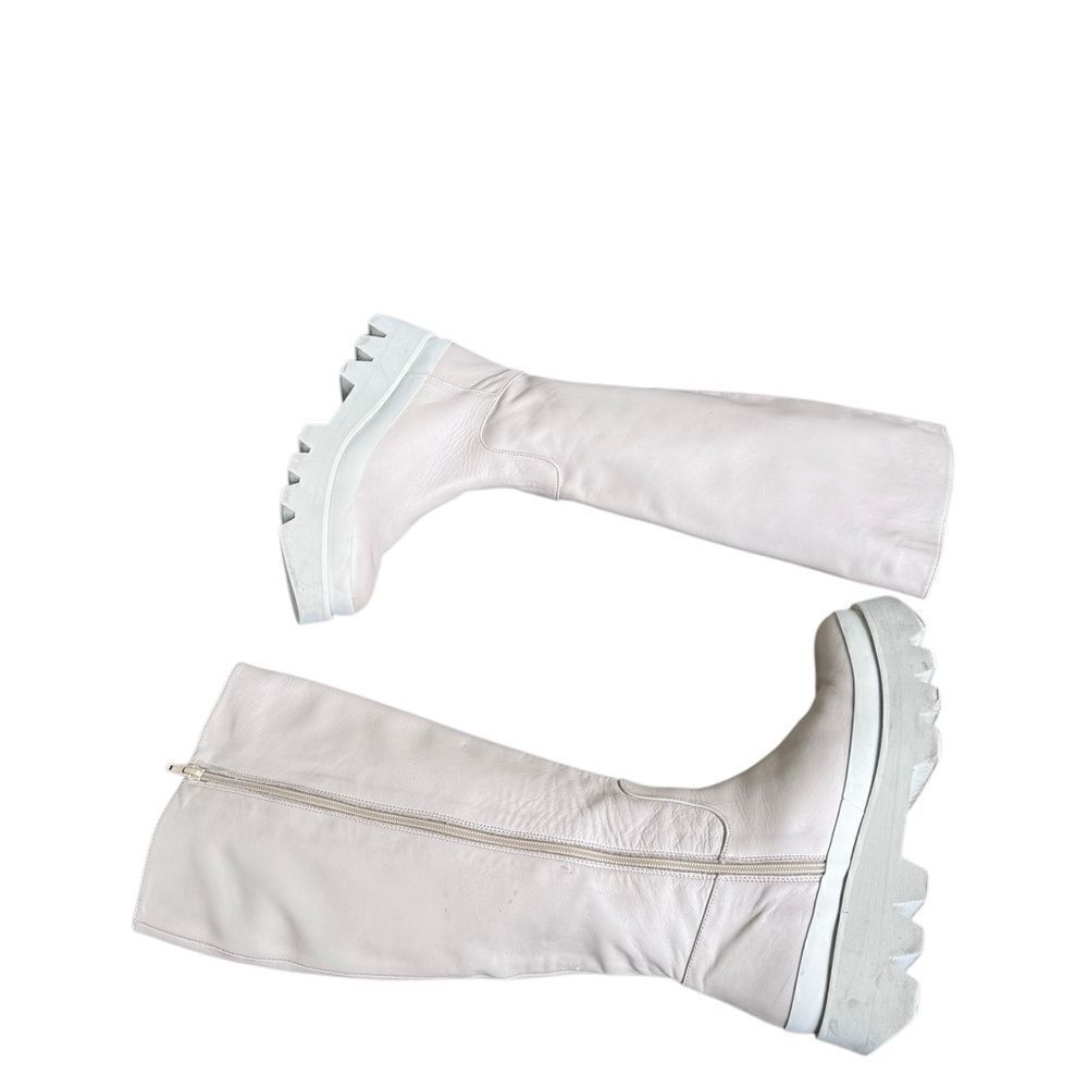 Paloma Barceló Soft Leather Boots in cream 40 - Picture 8 of 12
